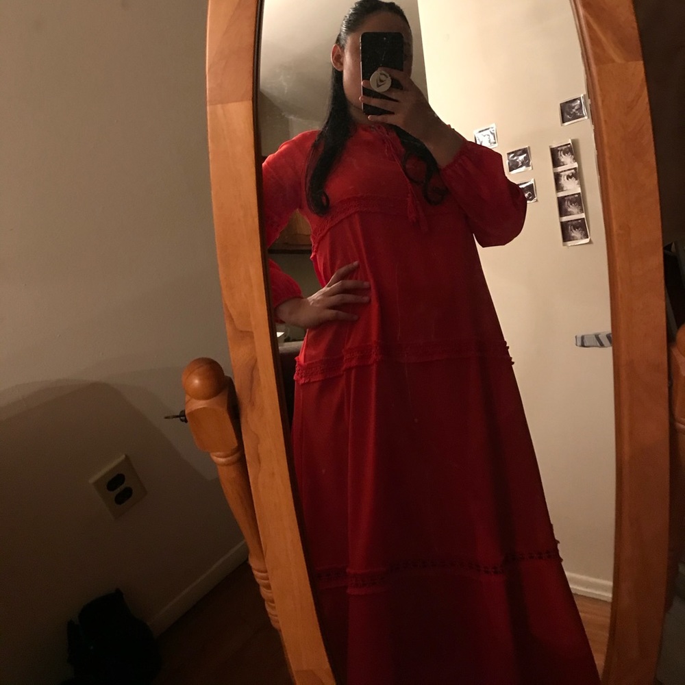 Red dress emoji